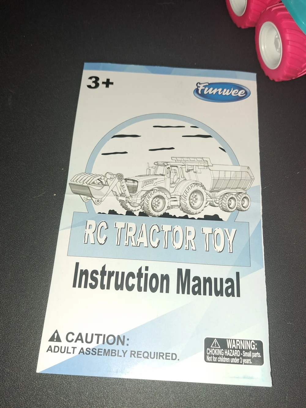 RC Farm Tractor Toy - Green